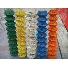 PVC-Coated Chain Link Wire Mesh Fence